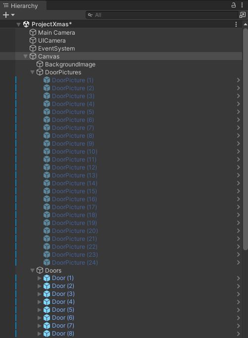 Door elements in the hierarchy